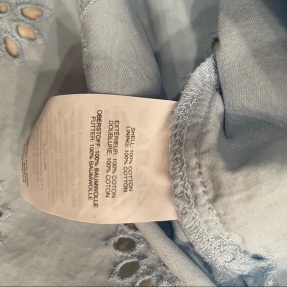 J.Crew Funnelneck Top in Eyelet - Picture 6 of 6